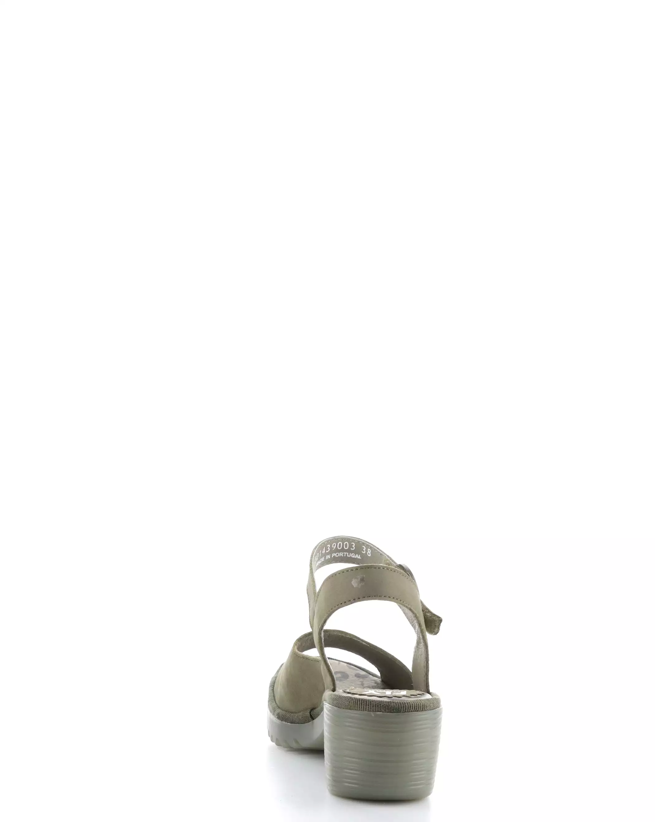 WELY439FLY 003 KHAKI Strapped Sandals