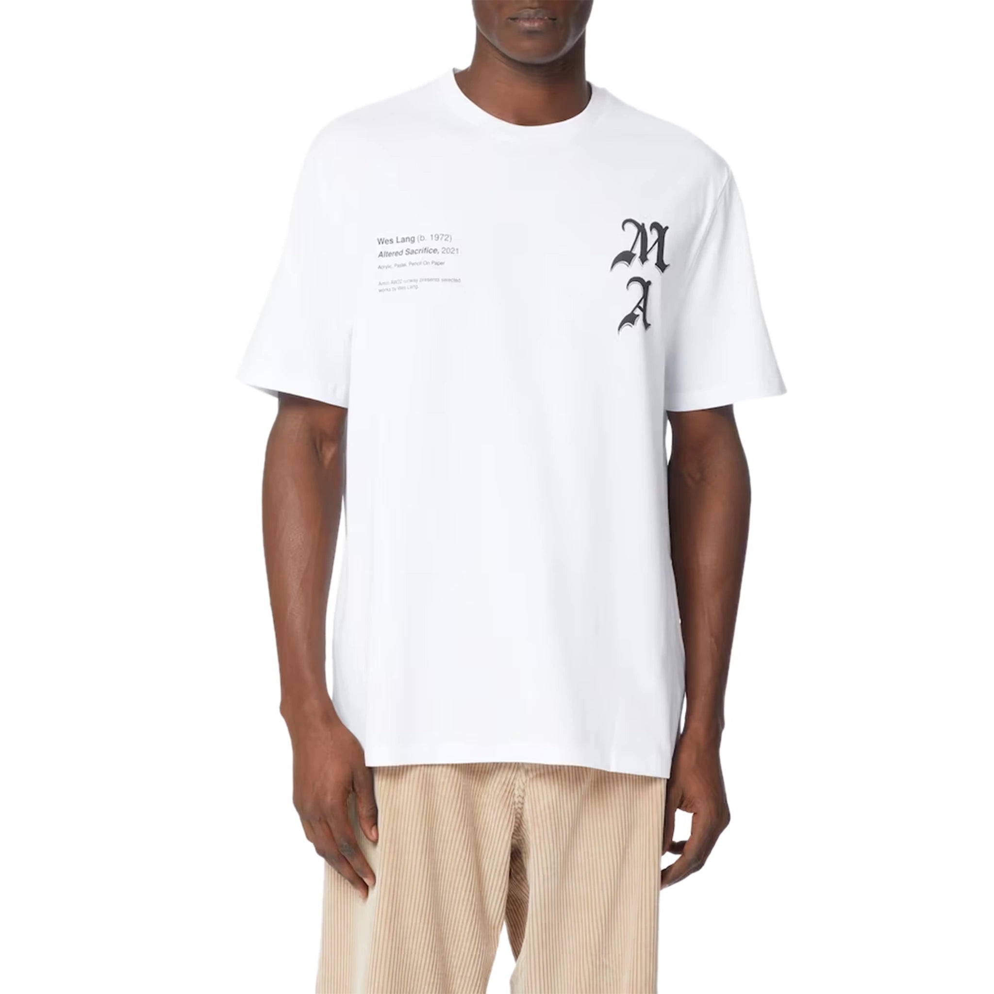 White Checker Skull T Shirt - Amiri Wes Lang | Shop Now!