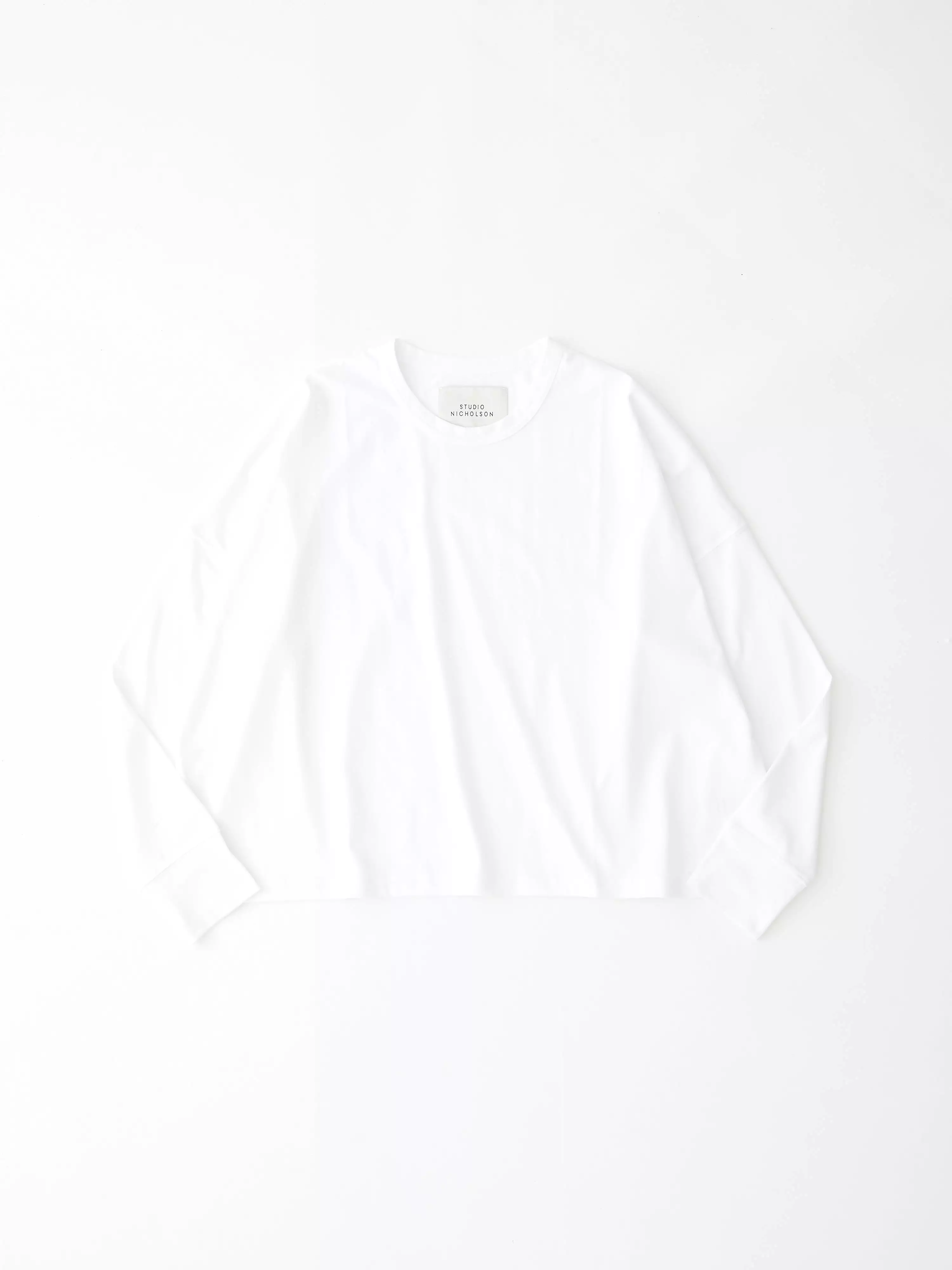 White Loop Long Sleeve T-Shirt