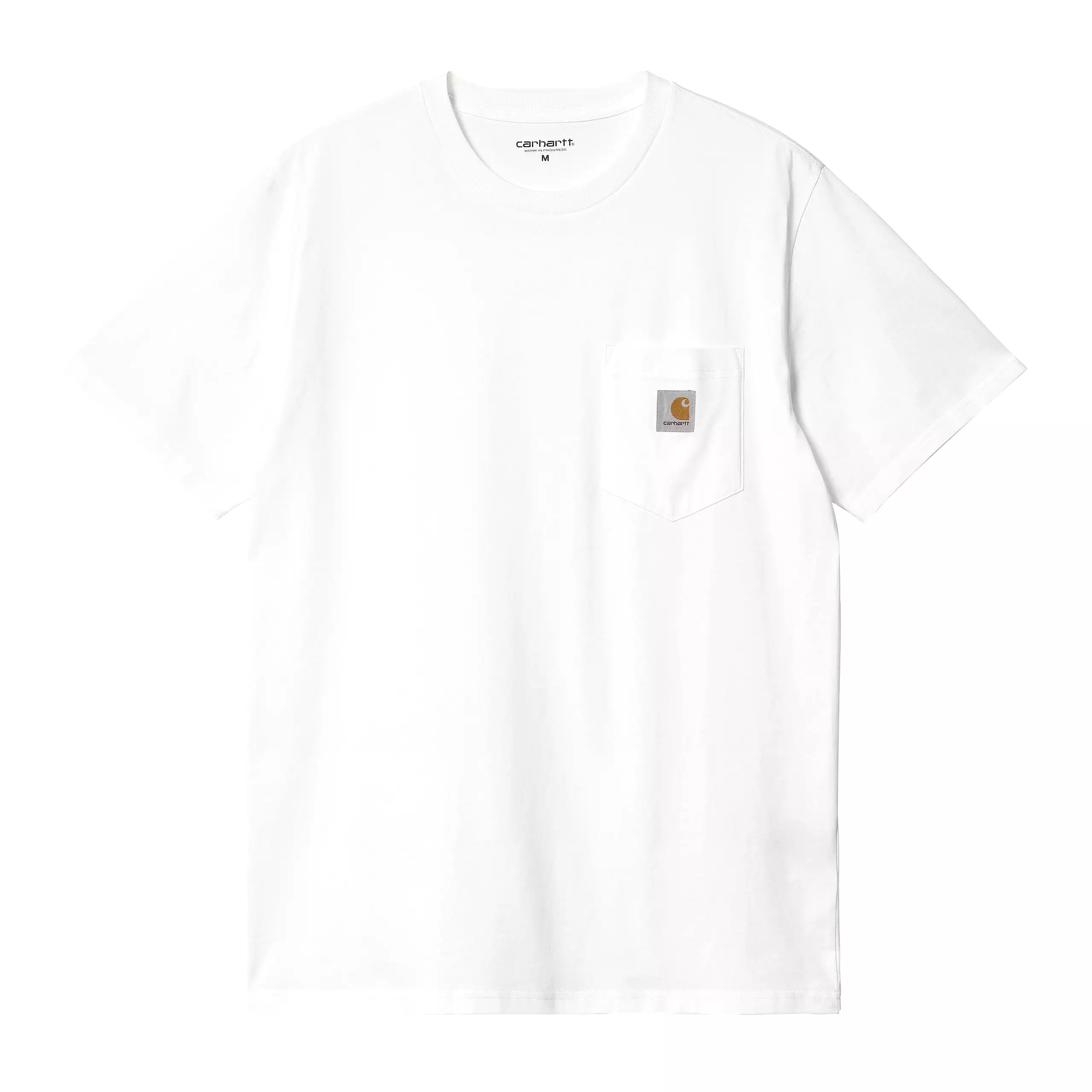 White pocket tee