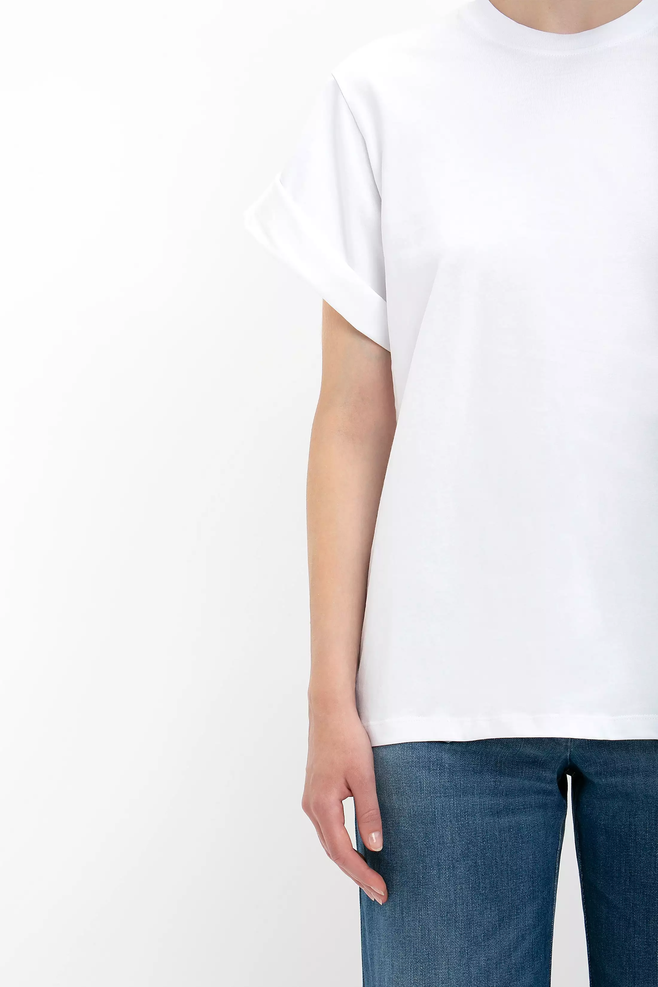 White Relaxed Fit T-Shirt