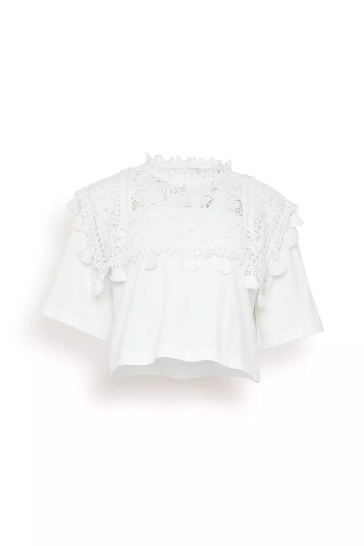 White T-Shirt with Joah Embroidery - Google SEO optimized.