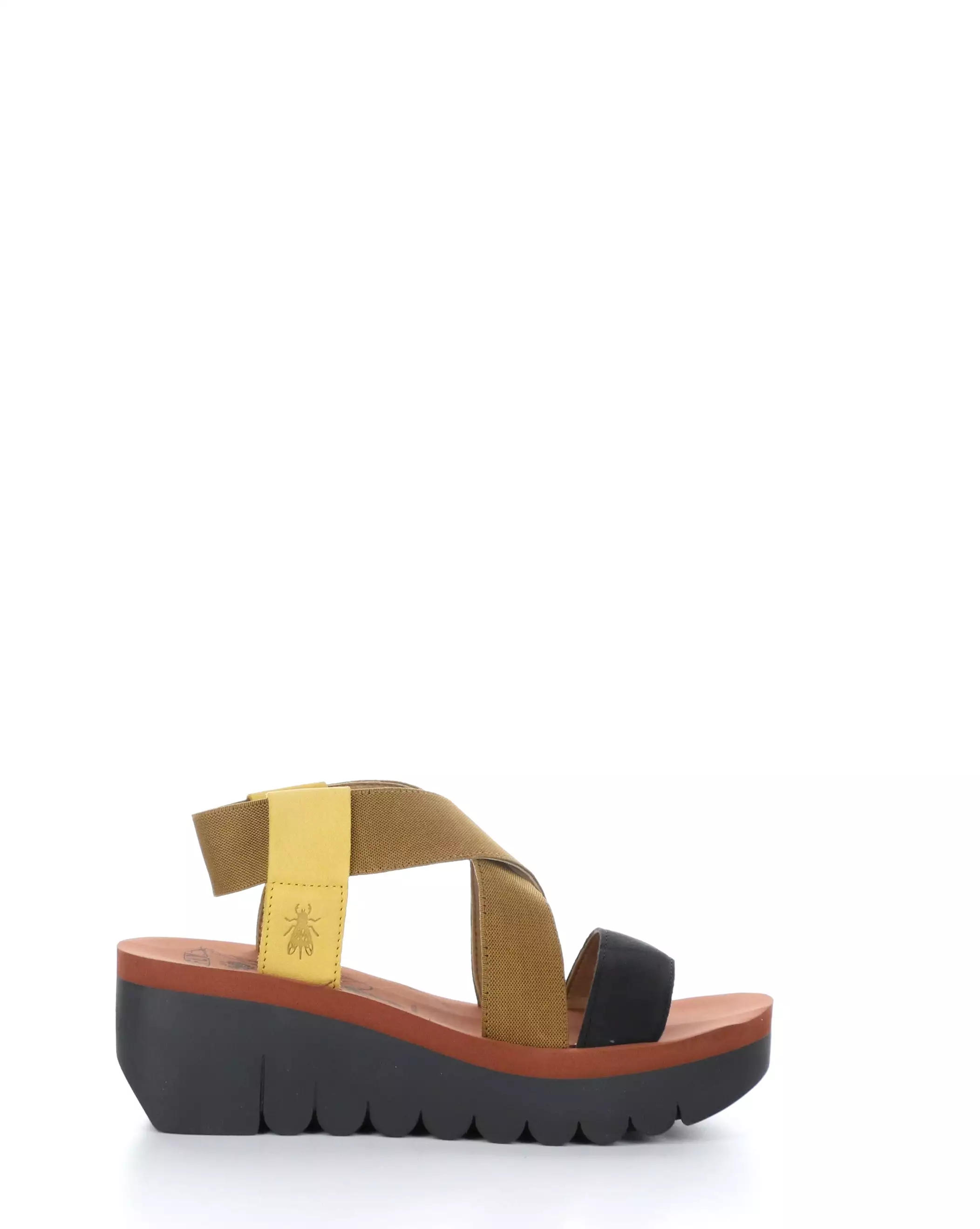 YABY922FLY 002 BUMBLEBEE/CAMBLK Sandals - Elasticated and Stylish Pair