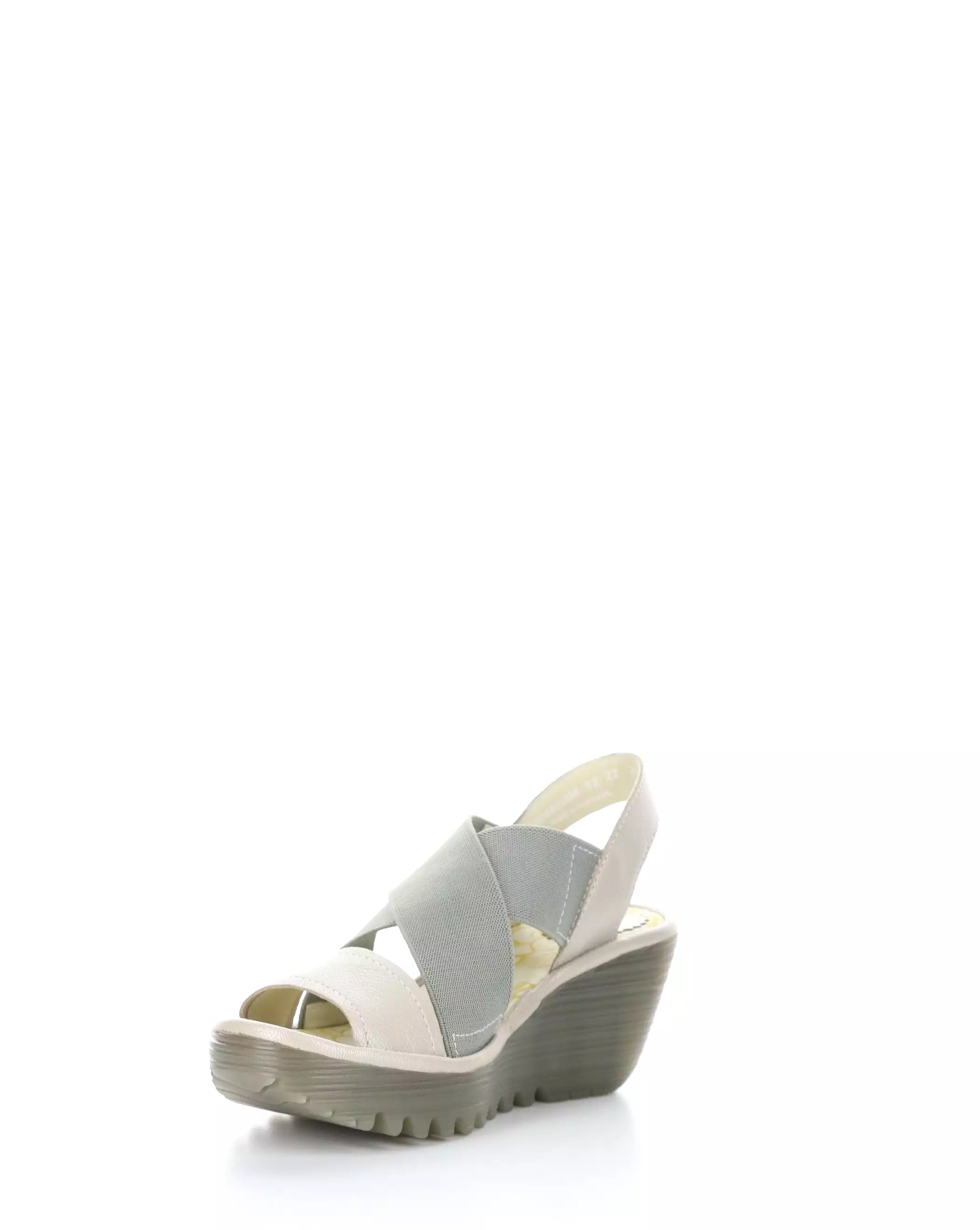 YAJI888FLY 025 Elasticated Sandals Silver