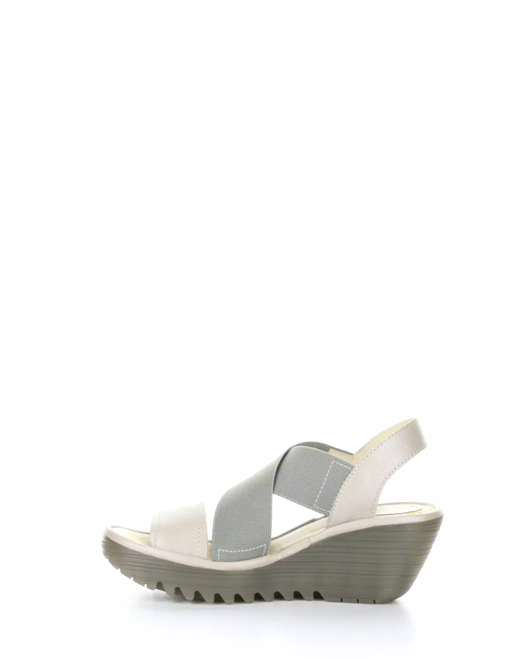 YAJI888FLY 025 Elasticated Sandals Silver