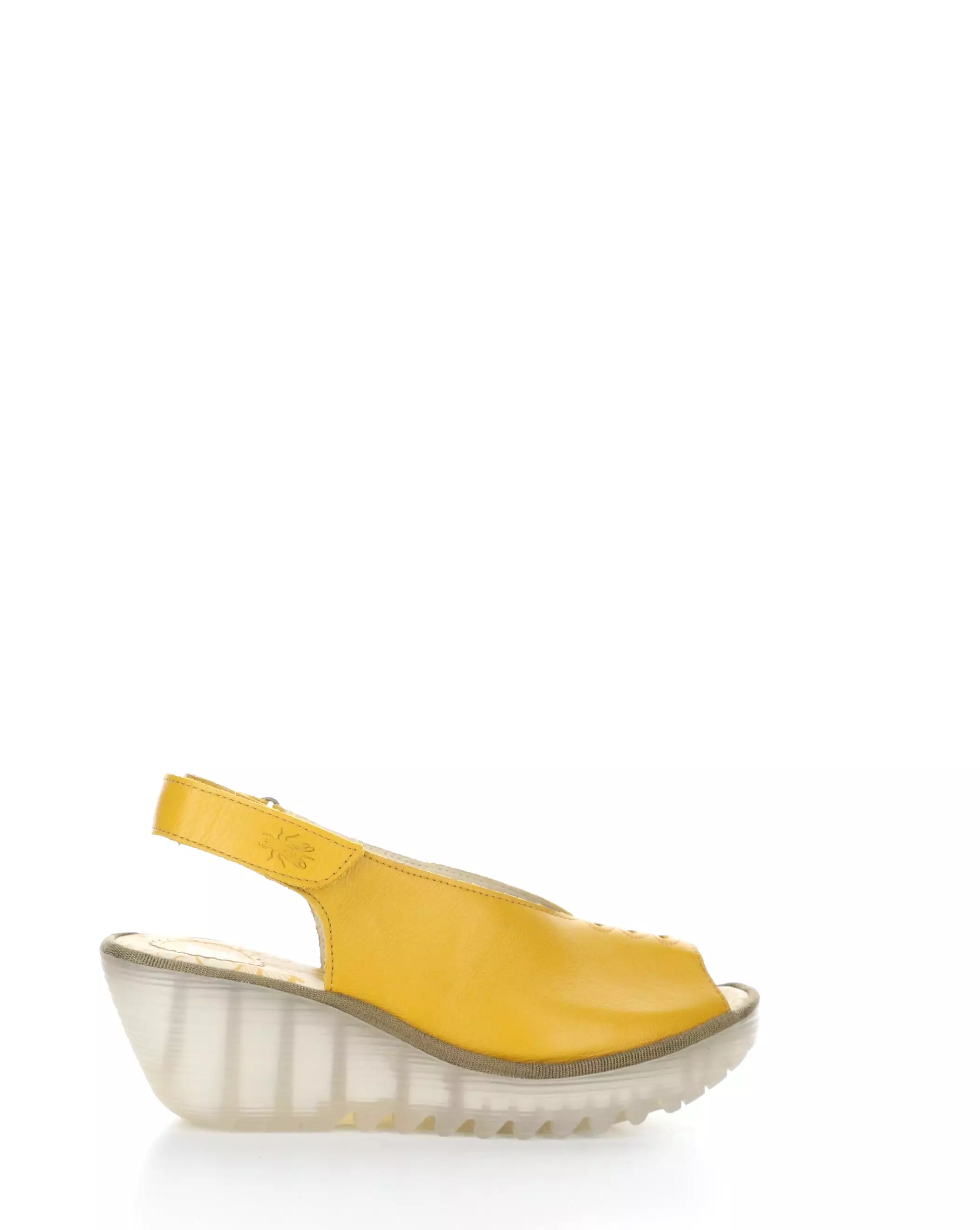 YEAY387FLY Velcro Sandals - Mustard Yellow: Shop Now