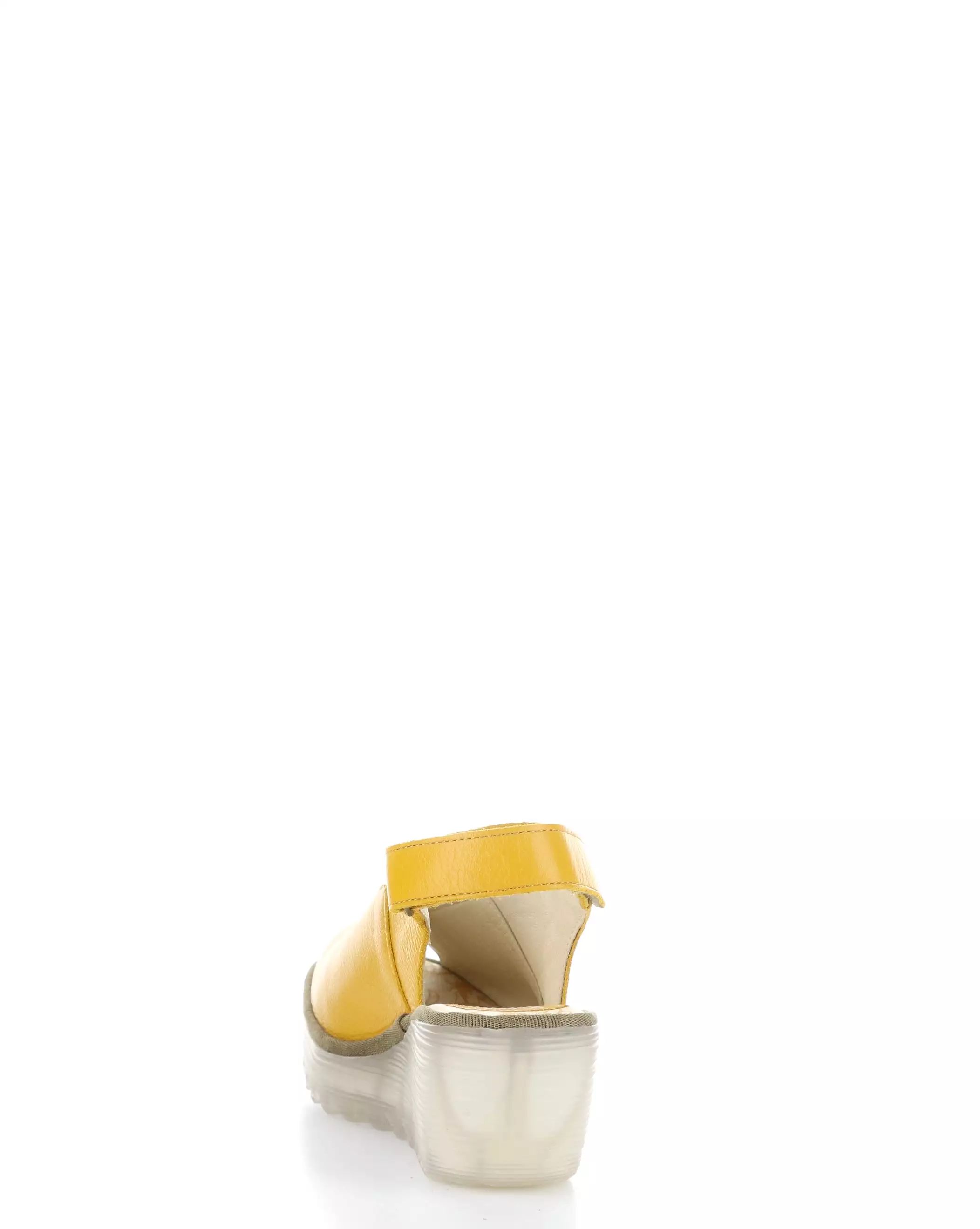 YEAY387FLY Velcro Sandals - Mustard Yellow: Shop Now