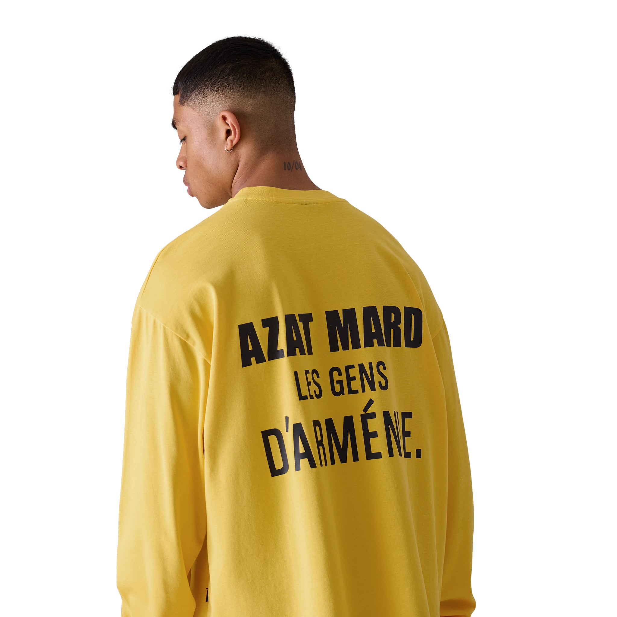 Yellow Les Gens L/S T-shirt by Azat Mard