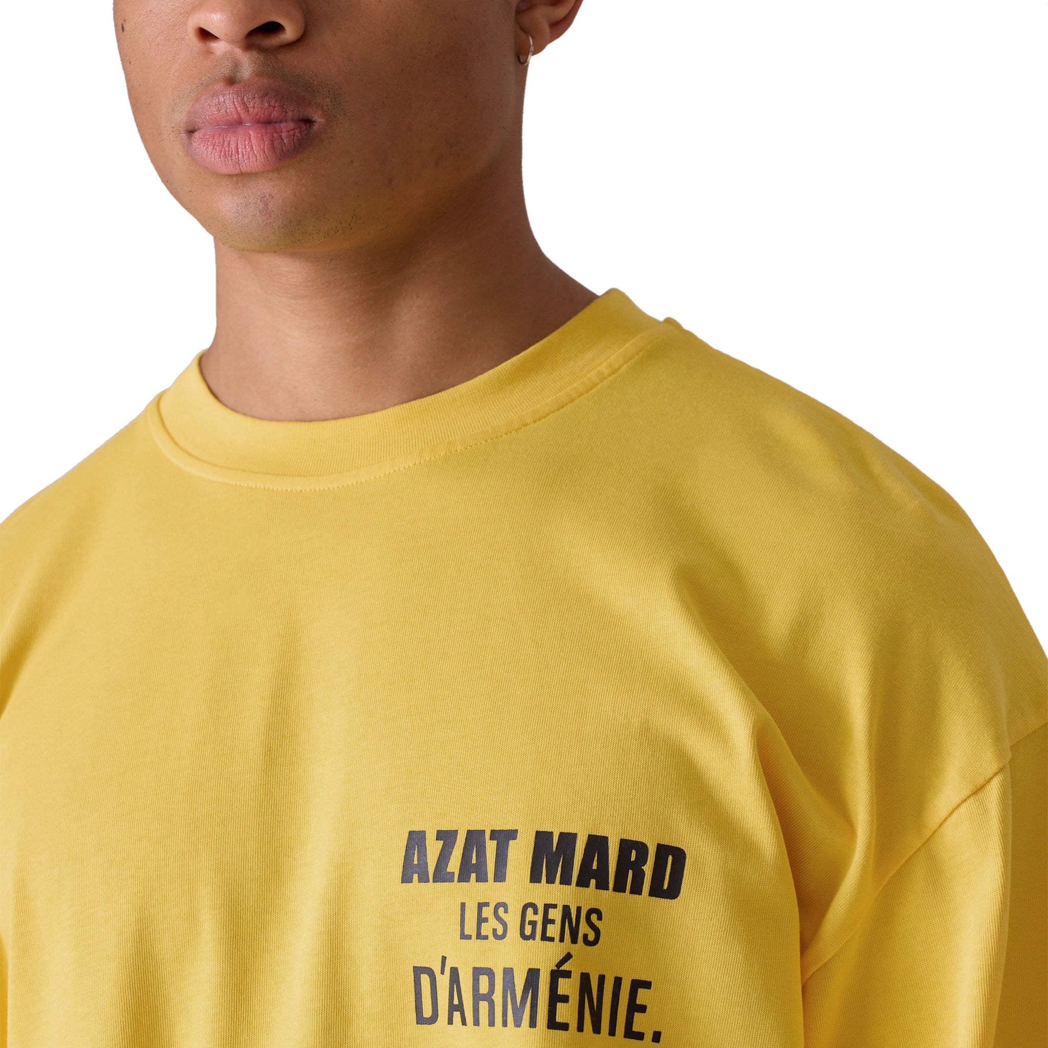 Yellow Les Gens L/S T-shirt by Azat Mard