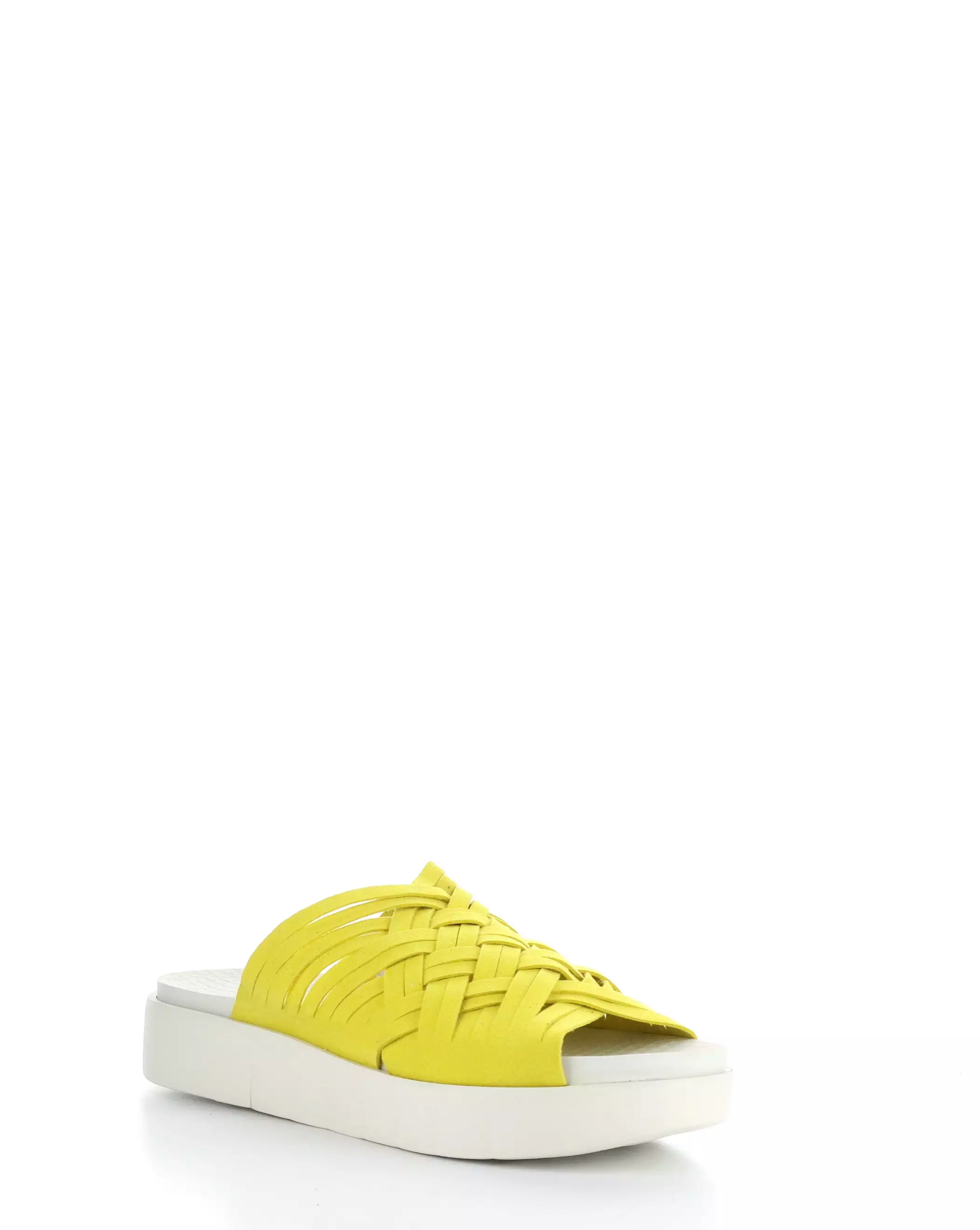 Yellow Slip-on Sandals