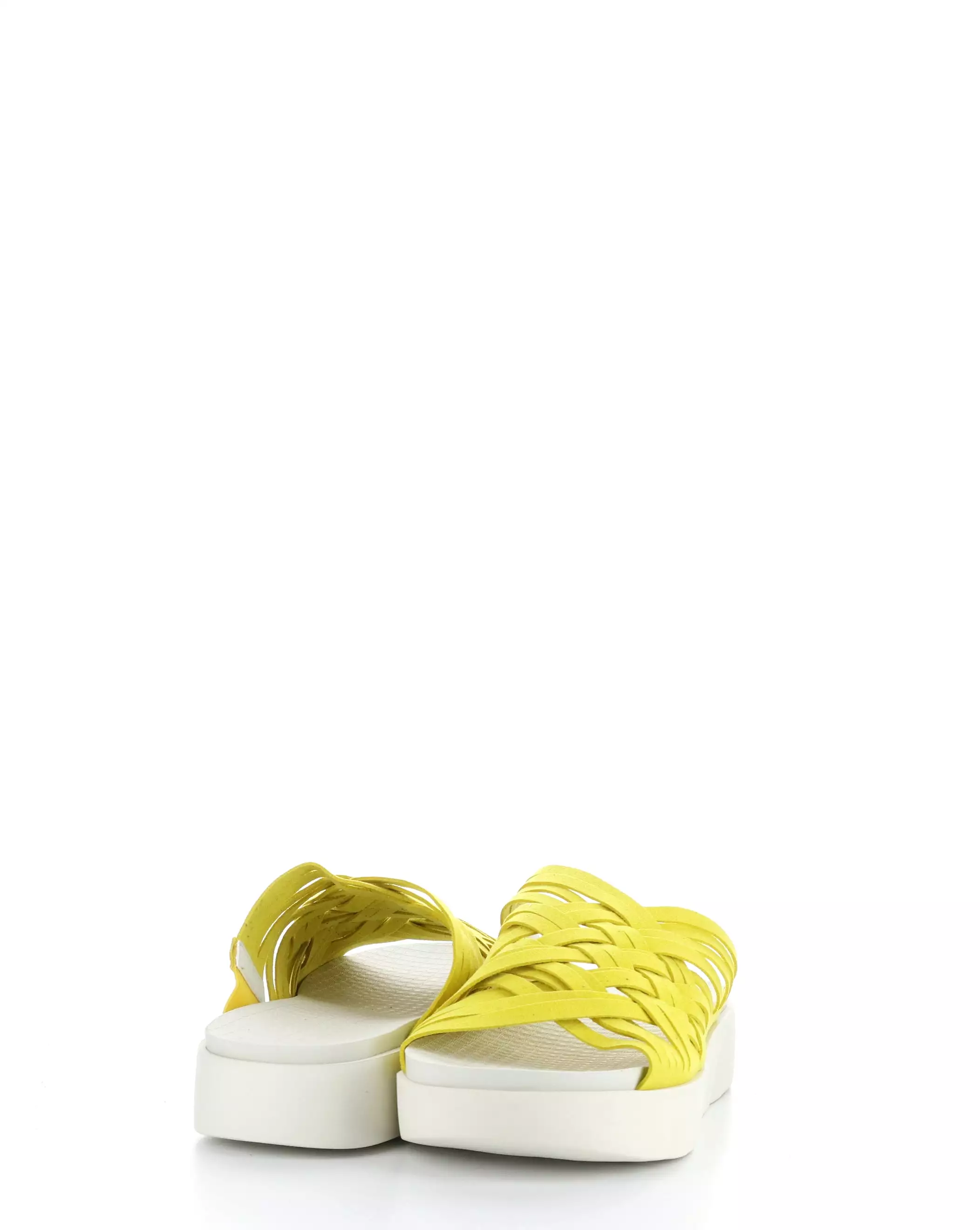 Yellow Slip-on Sandals