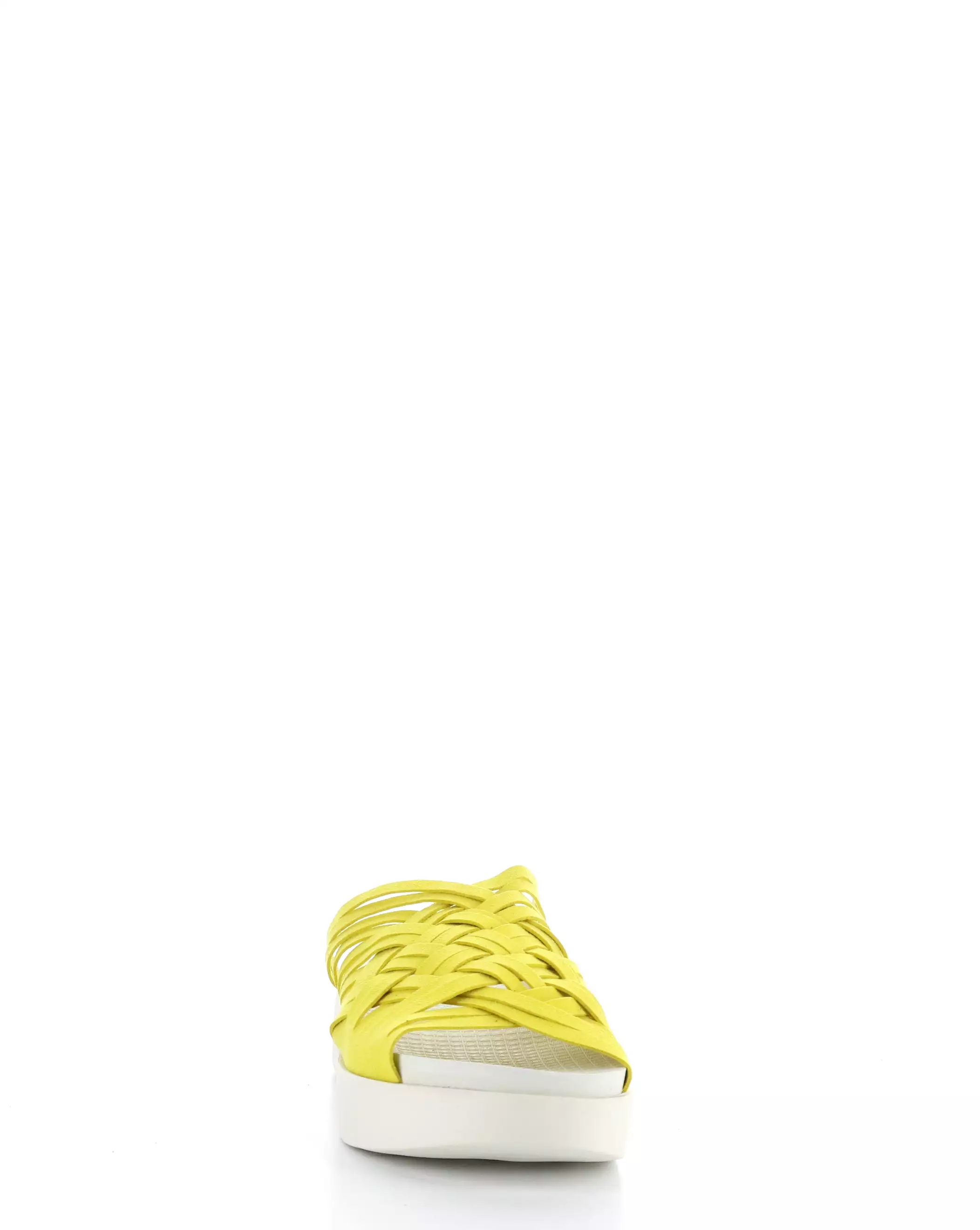 Yellow Slip-on Sandals