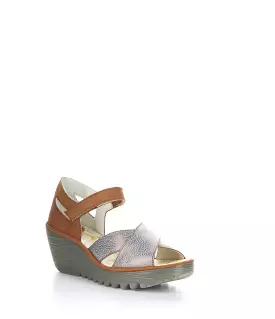 YENT365FLY 005 BRONZE/TAN Sandals - Round Toe - Best Price