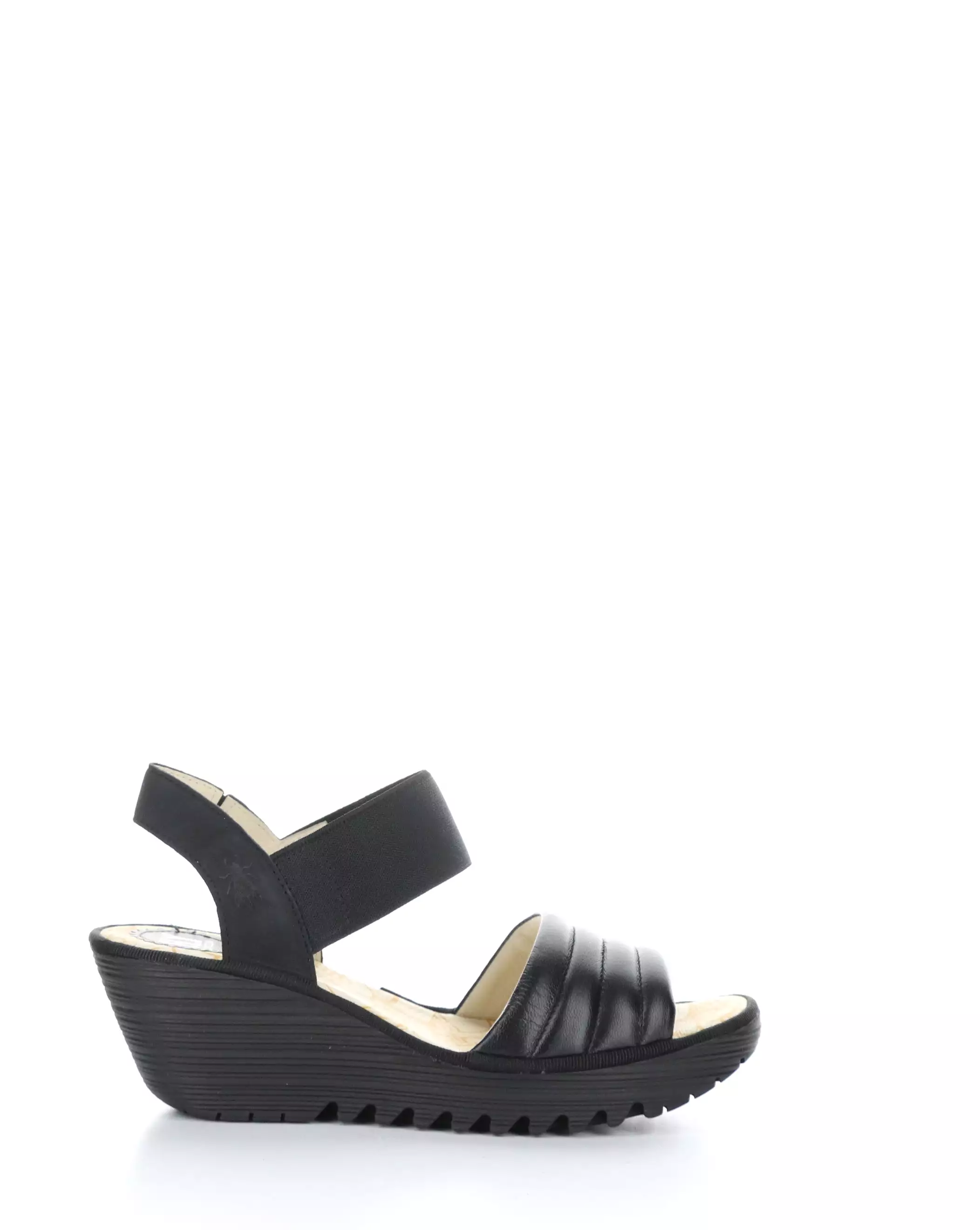 YIKO 414 FLY 000 BLACK Strappy Sandals