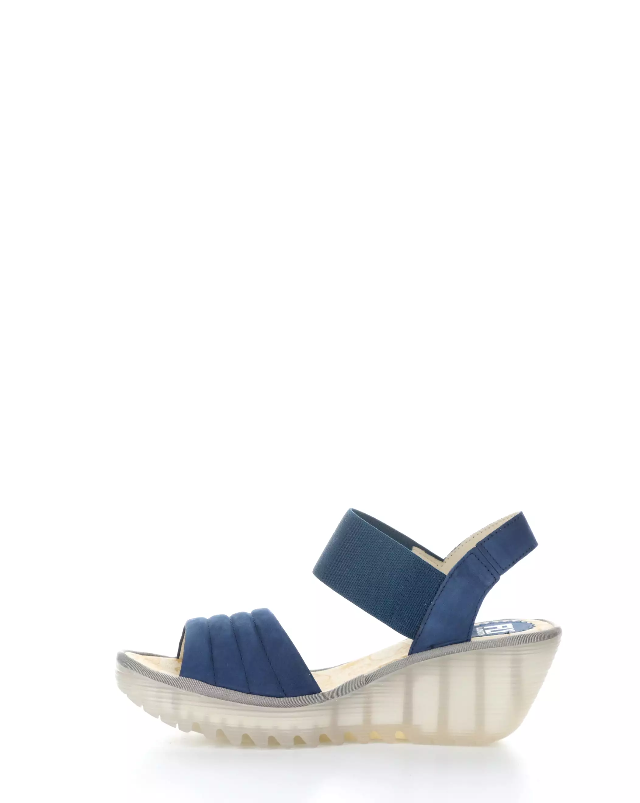 YIKO414FLY 002 BLUE Sandals with Elasticated Straps