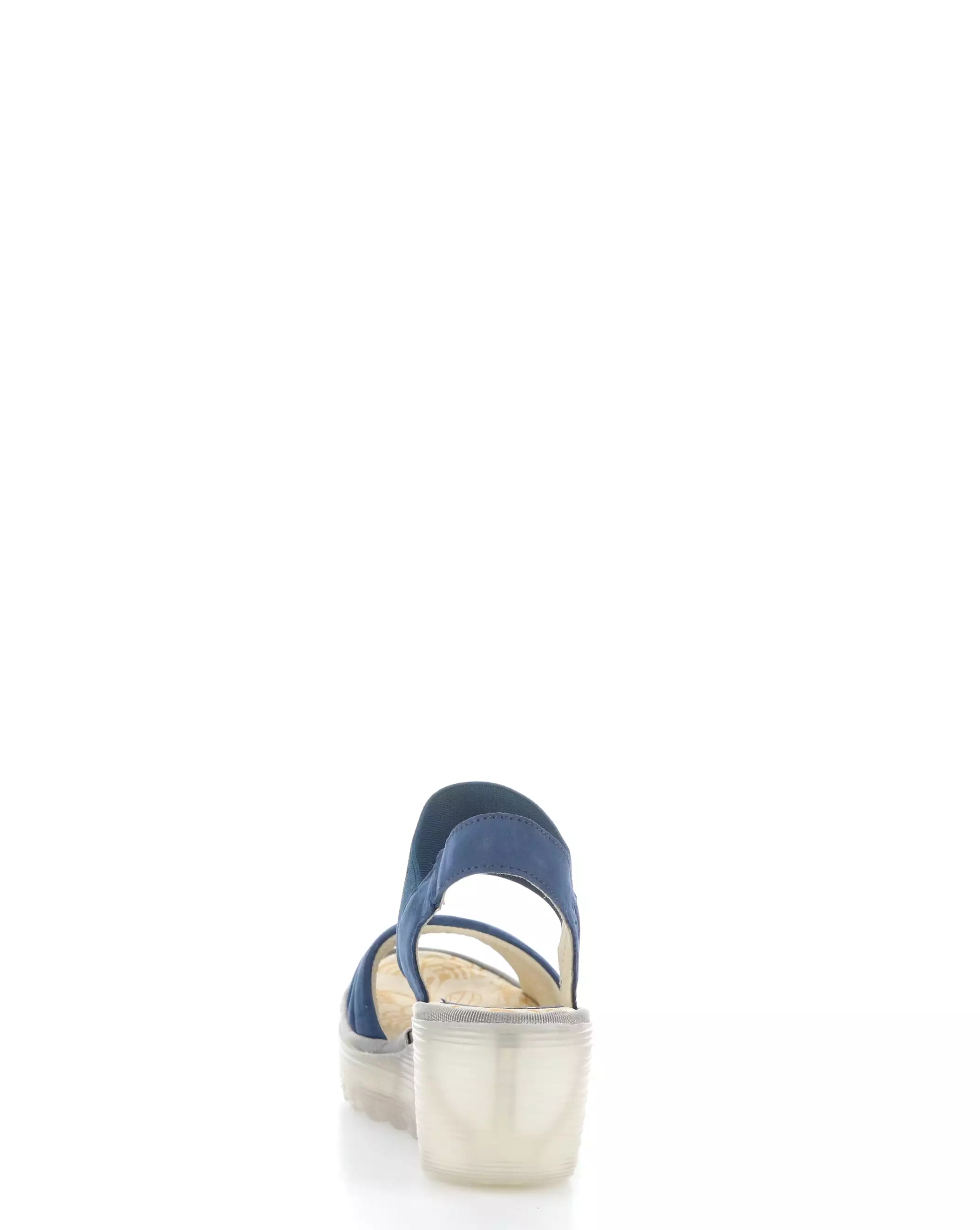 YIKO414FLY 002 BLUE Sandals with Elasticated Straps