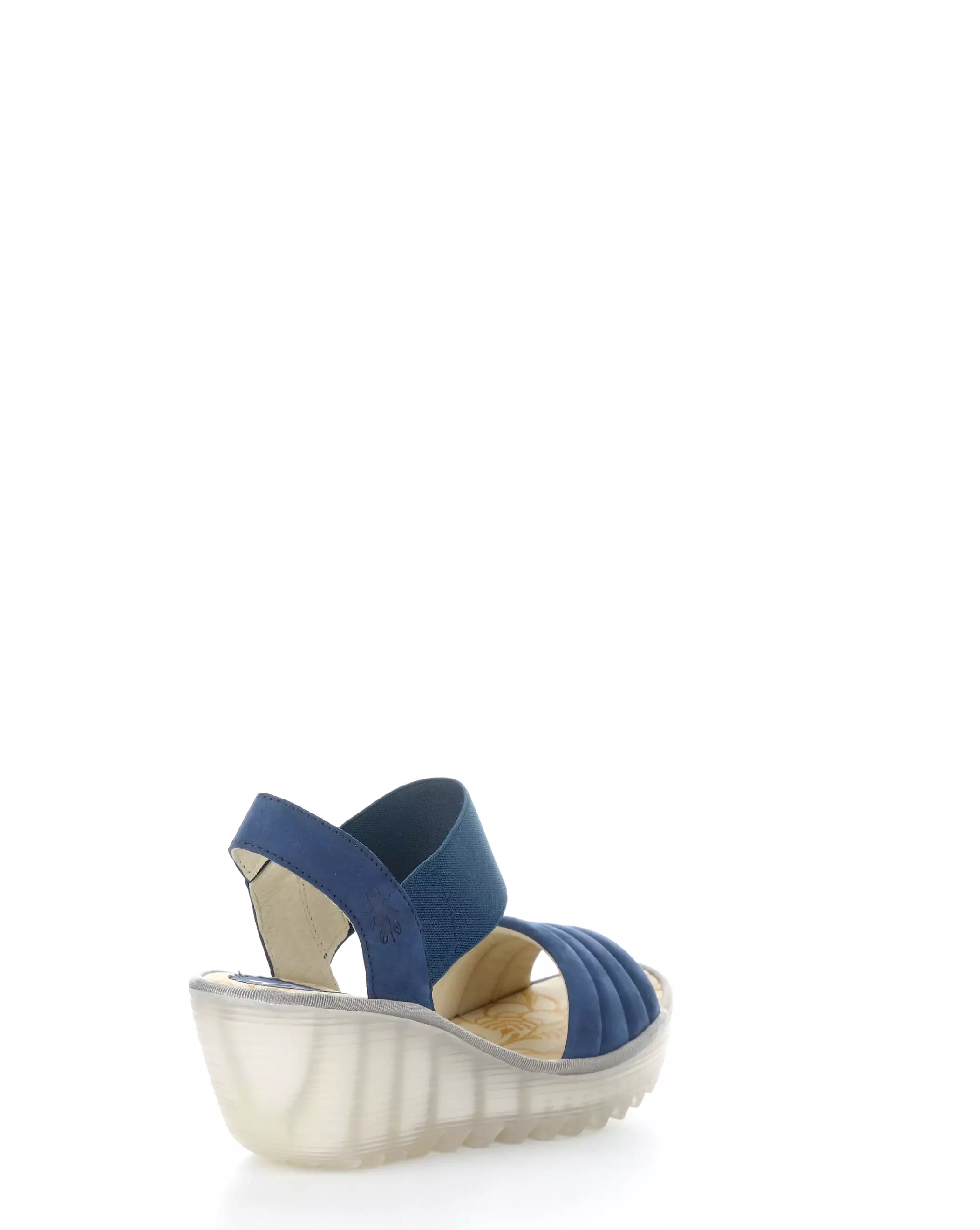 YIKO414FLY 002 BLUE Sandals with Elasticated Straps