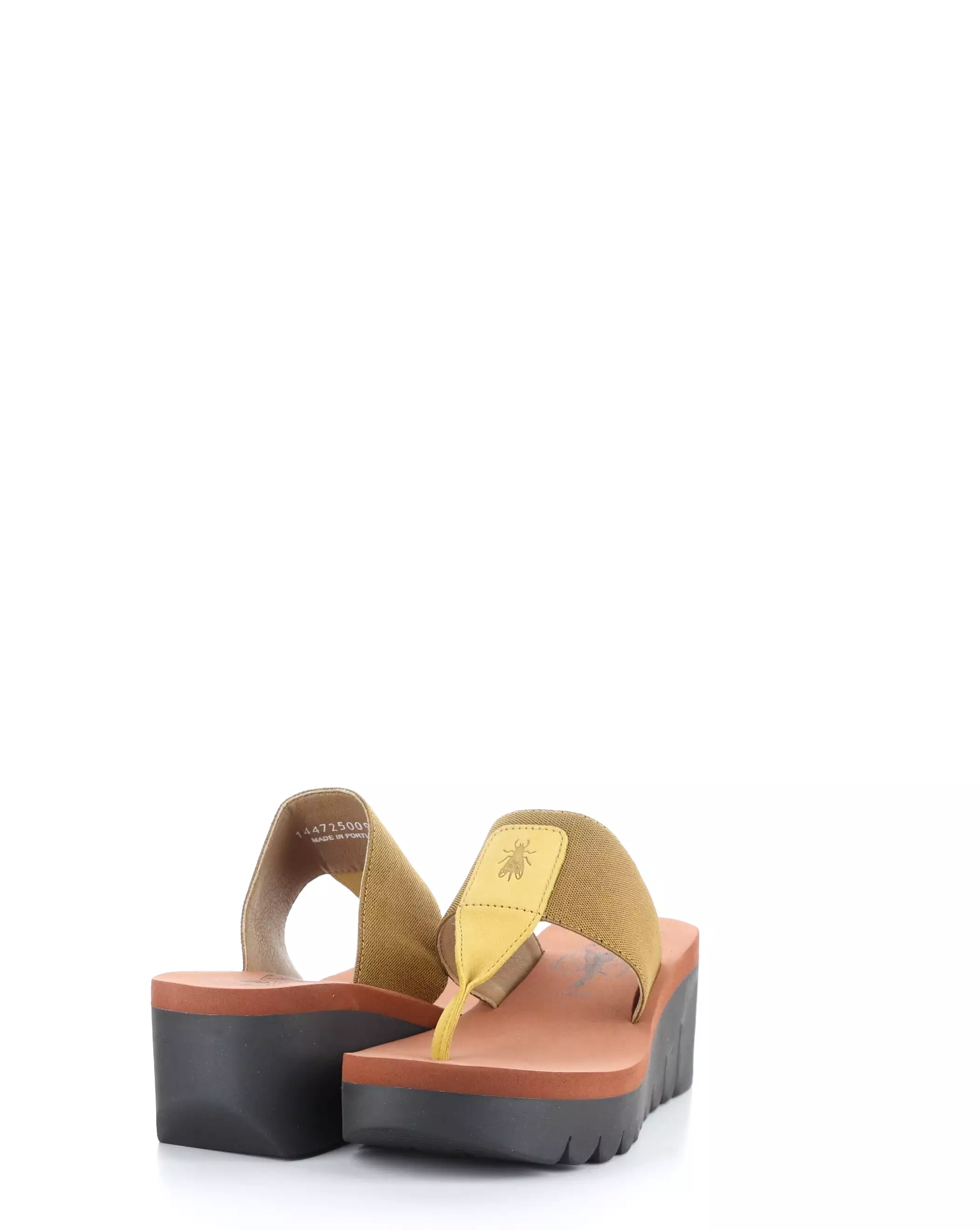 YOMU725FLY BUMBLEBEE/CAMEL Slip-on Sandals