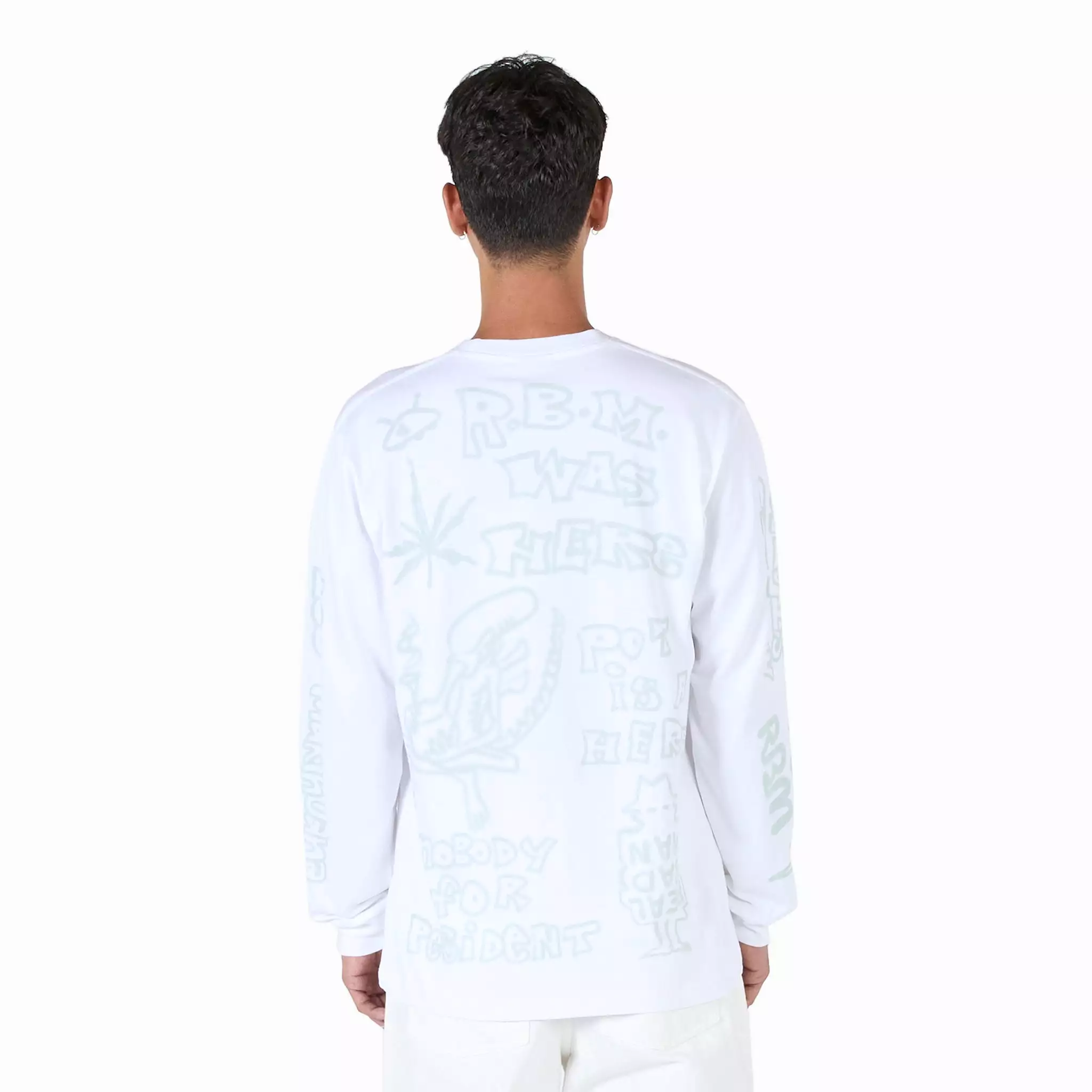 Youth Longsleeve T-Shirt - White