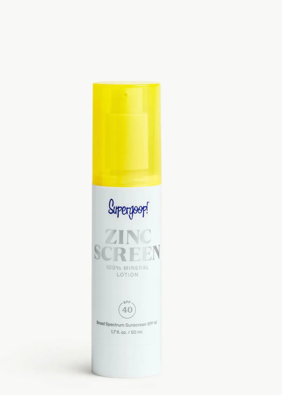 Zincscreen 100% Mineral Sunscreen Lotion